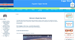 Desktop Screenshot of expatscapeverde.com